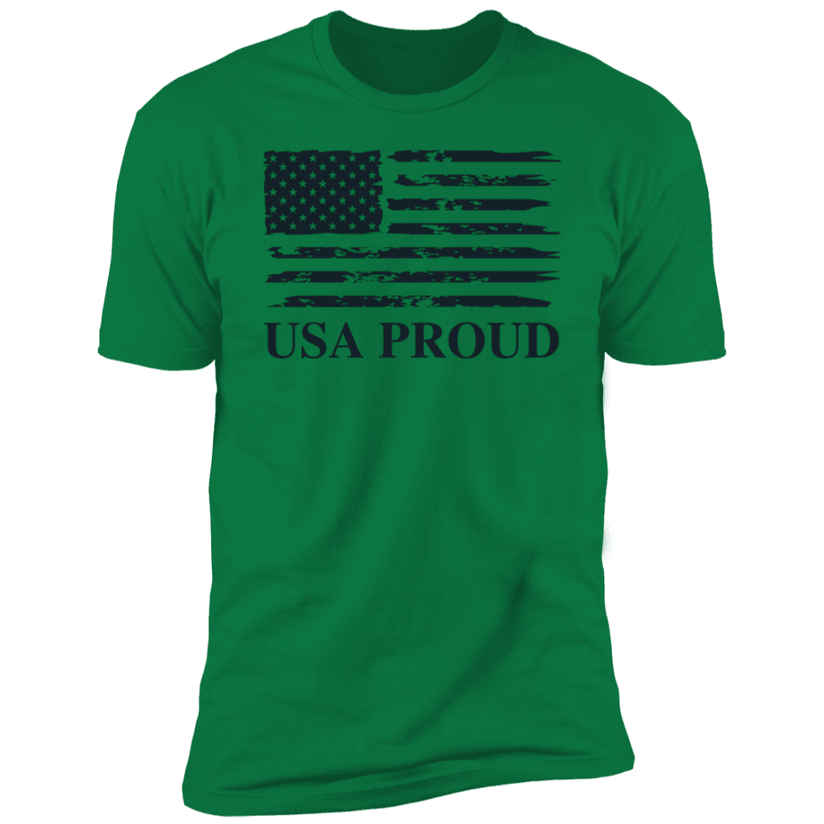 USA PROUD T-Shirt (Black Design) - ALL4THEGIFTOFIT