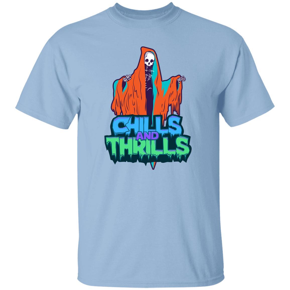 Chills & Thrills - Halloween - G500 5.3 oz. T-Shirt - ALL4THEGIFTOFIT