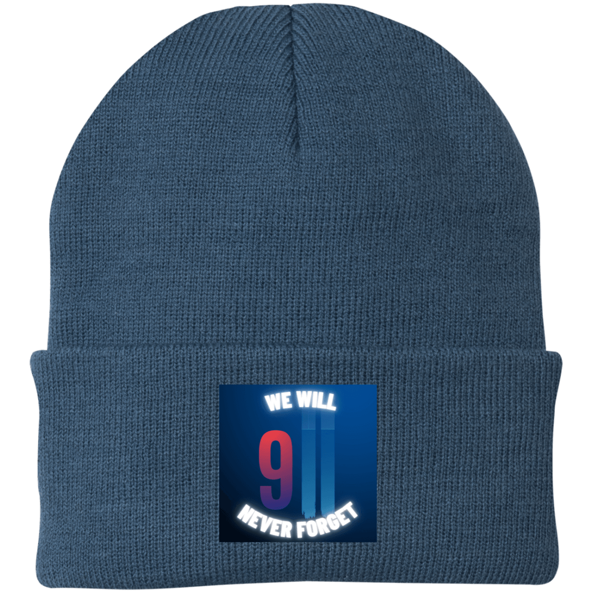 Never Forget (6) - CP90 Embroidered Knit Cap - ALL4THEGIFTOFIT