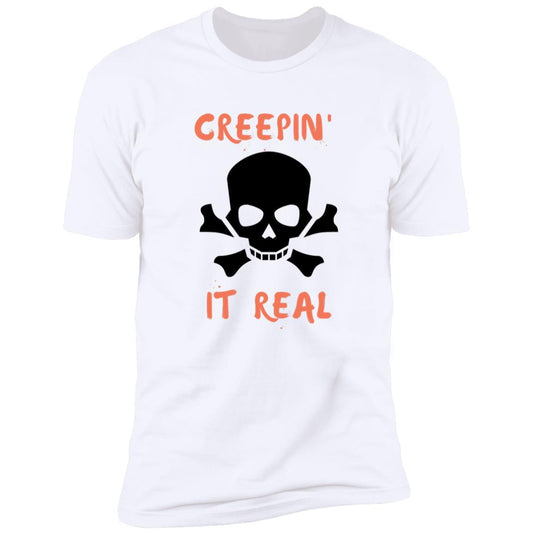 Creepin' It Real - Premium Short Sleeve Tee (Black) - ALL4THEGIFTOFIT