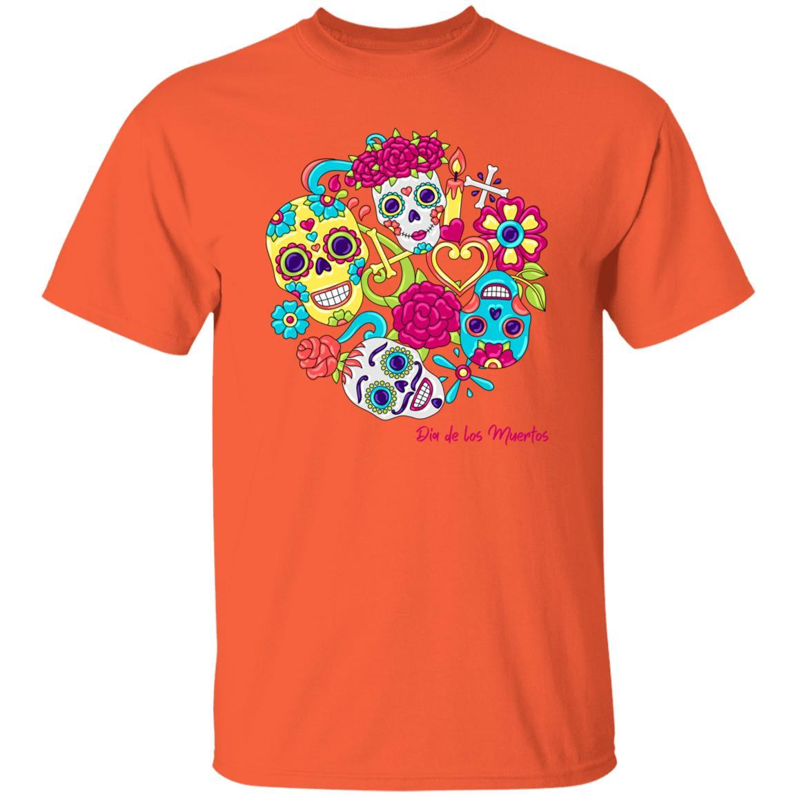 Dia de los Muertos - Halloween - G500 5.3 oz. T-Shirt - ALL4THEGIFTOFIT