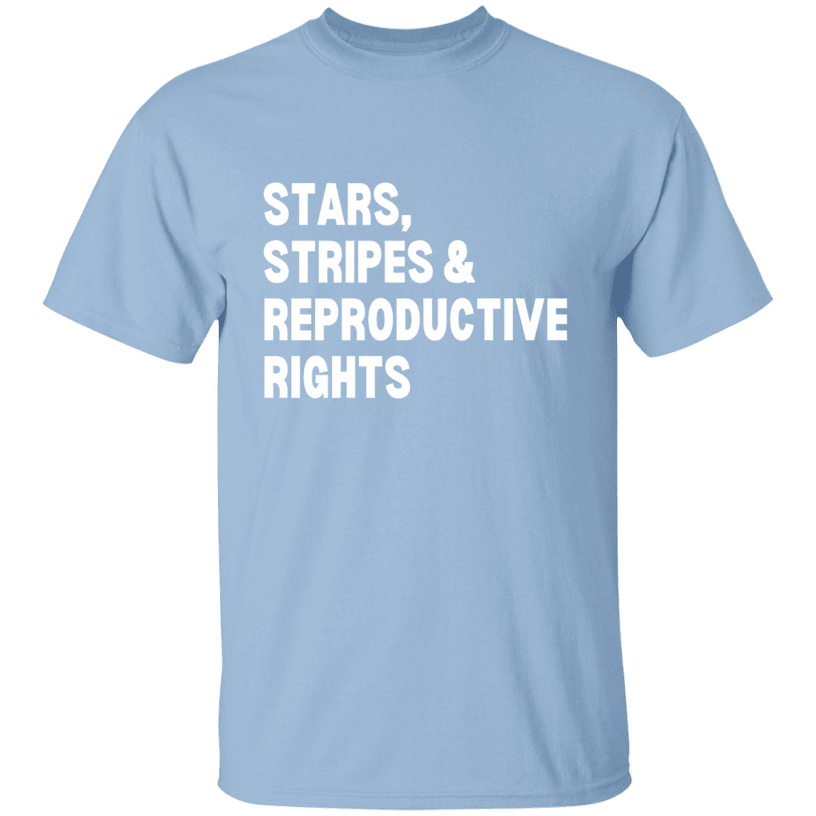 STARS, STRIPES & REPRODUCTIVE RIGHTS - White Writing - ALL4THEGIFTOFIT