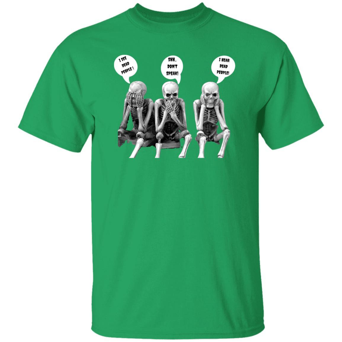 Three Skeletons - Halloween - G500 5.3 oz. T-Shirt - ALL4THEGIFTOFIT