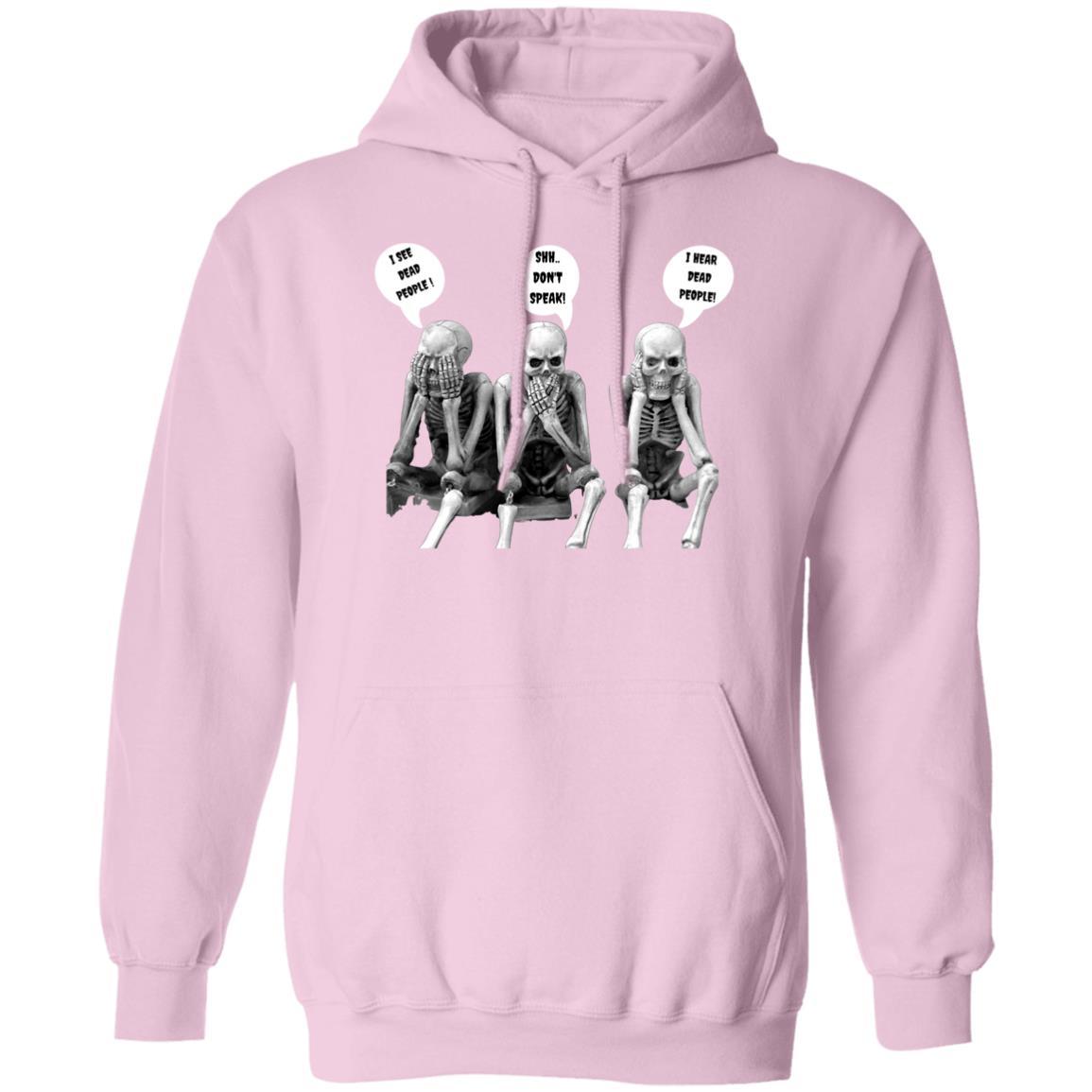 Three Skeletons - G185 Pullover Hoodie - ALL4THEGIFTOFIT