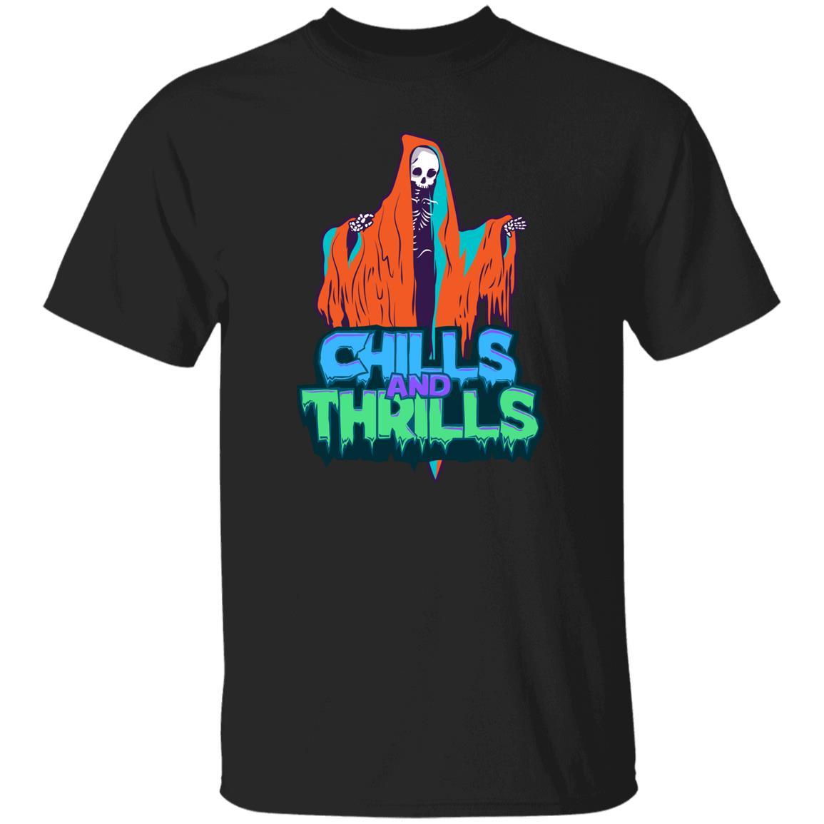 Chills & Thrills - Halloween - G500 5.3 oz. T-Shirt - ALL4THEGIFTOFIT