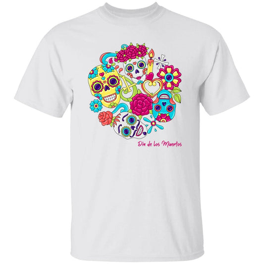 Dia de los Muertos - Halloween - G500 5.3 oz. T-Shirt - ALL4THEGIFTOFIT