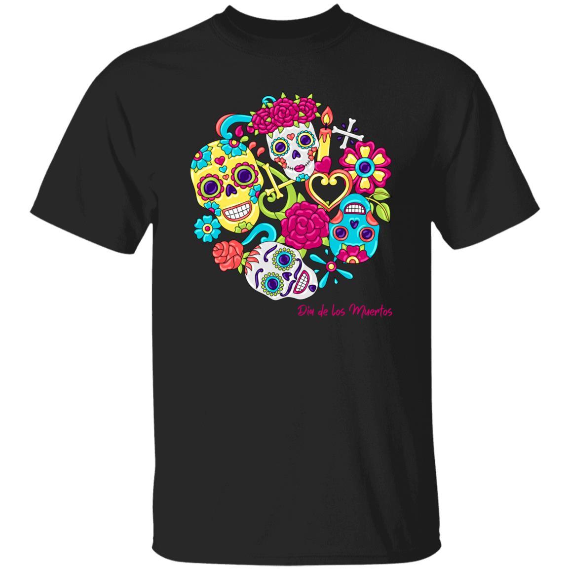 Dia de los Muertos - Halloween - G500 5.3 oz. T-Shirt - ALL4THEGIFTOFIT