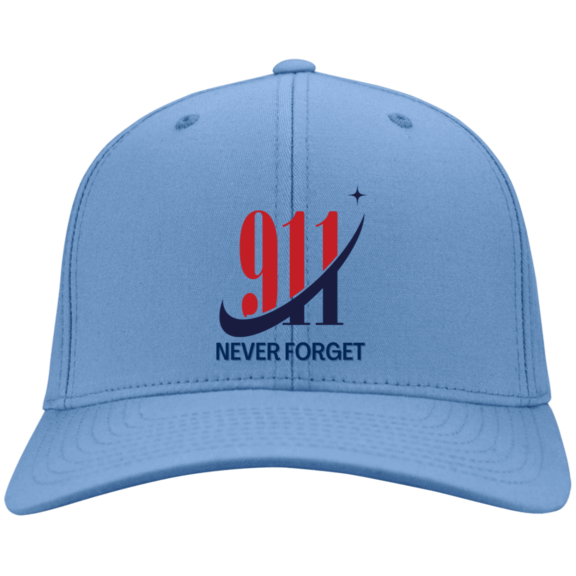 Never Forget (1) - CP80 Embroidered Twill Cap - ALL4THEGIFTOFIT