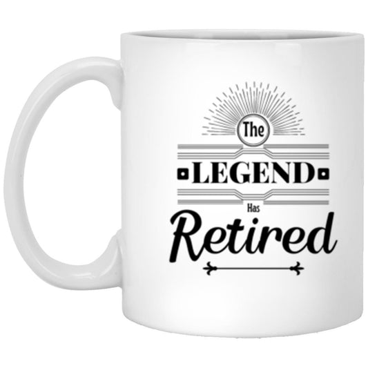 The Legend Has Retired EST. 2023 Mug - ALL4THEGIFTOFIT