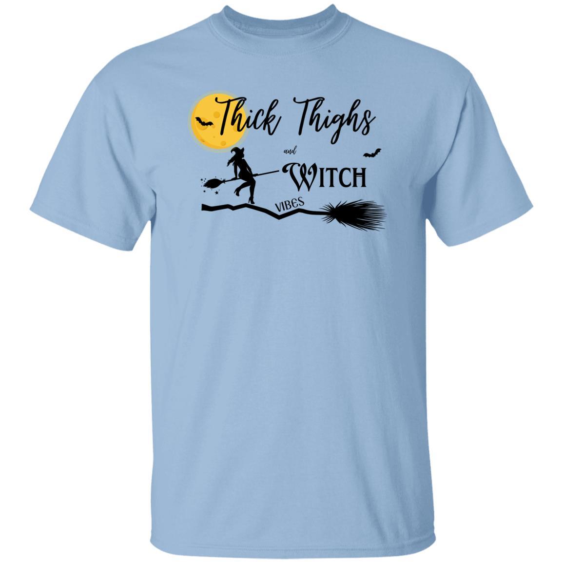 Thick Thighs & Witch Vibes - G500 5.3 oz. T-Shirt - ALL4THEGIFTOFIT