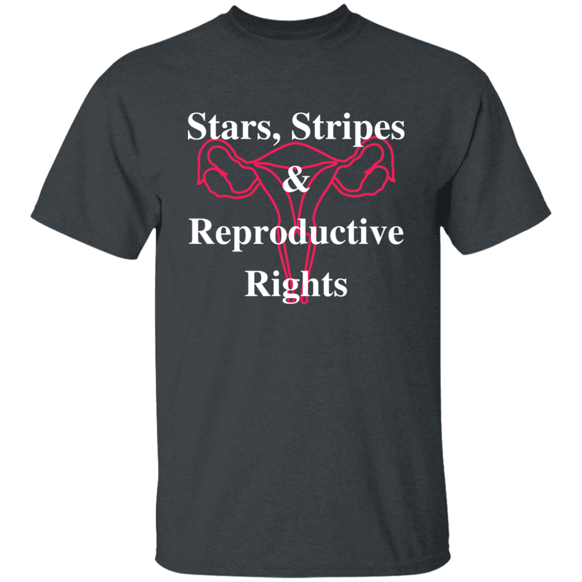 Stars, Stripes & Reproductive Rights - White & Red Design - ALL4THEGIFTOFIT