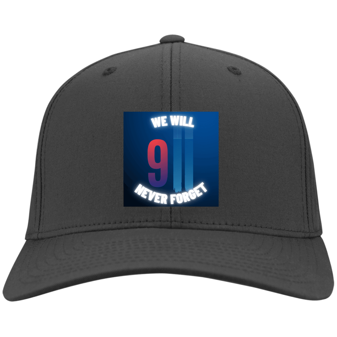 Never Forget (6) - CP80 Embroidered Twill Cap - ALL4THEGIFTOFIT