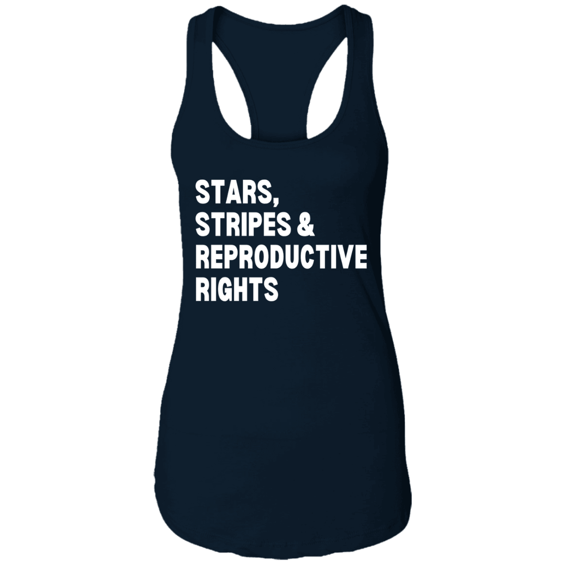 STARS, STRIPES & REPRODUCTIVE RIGHTS - White Writing - ALL4THEGIFTOFIT