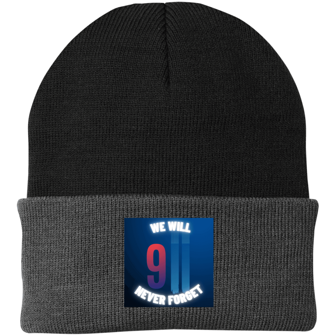 Never Forget (6) - CP90 Embroidered Knit Cap - ALL4THEGIFTOFIT