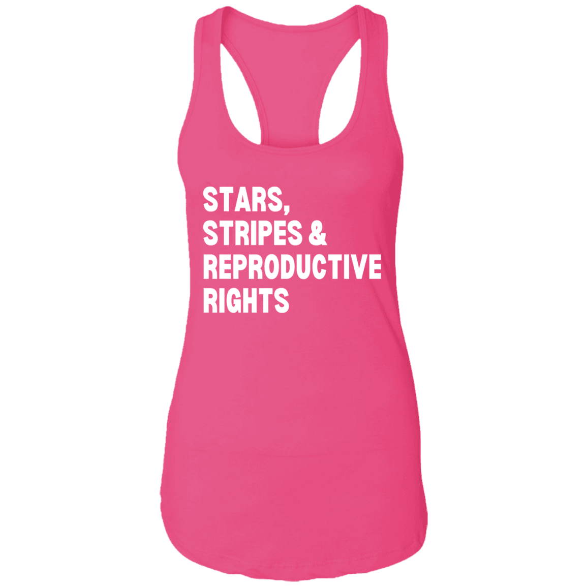 STARS, STRIPES & REPRODUCTIVE RIGHTS - White Writing - ALL4THEGIFTOFIT