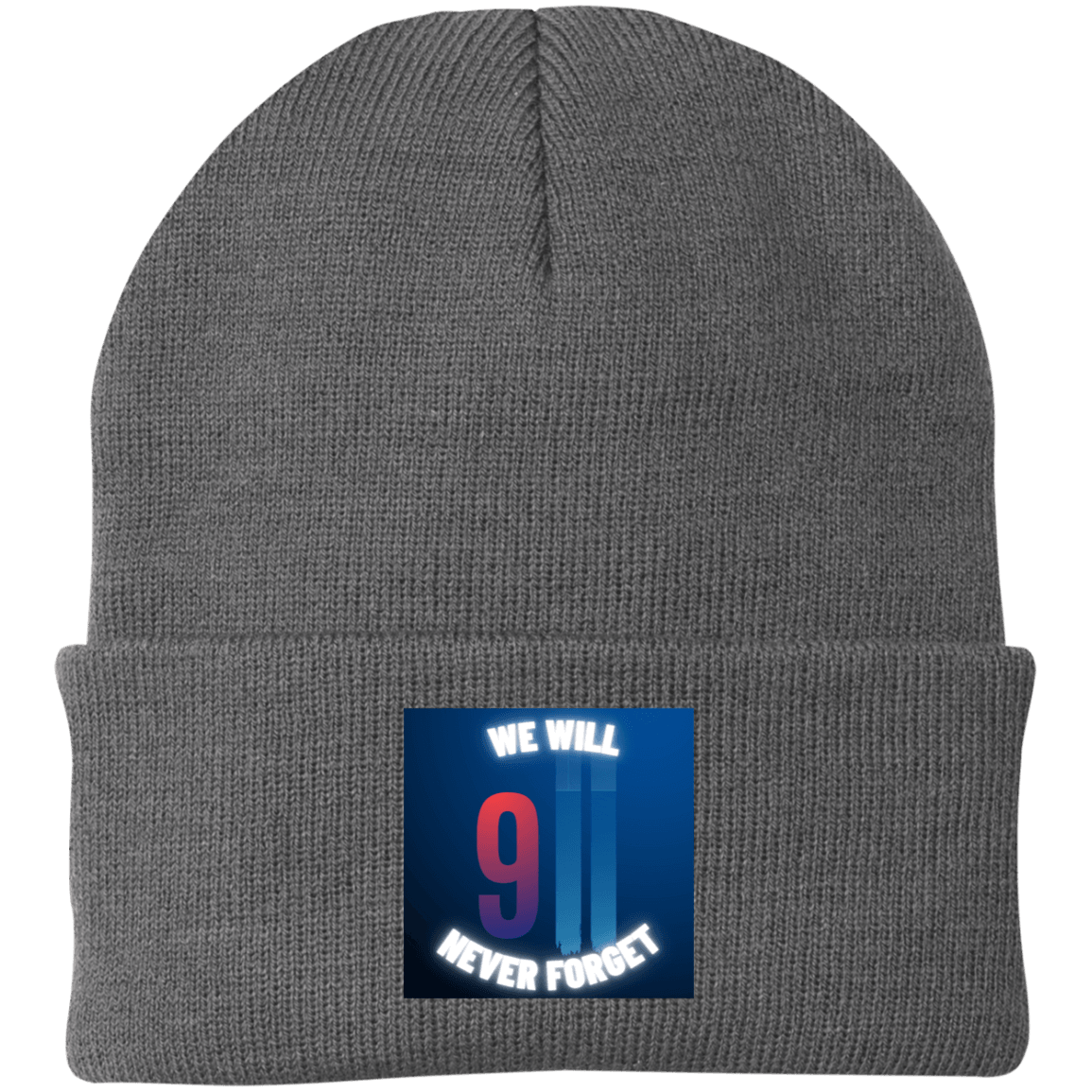 Never Forget (6) - CP90 Embroidered Knit Cap - ALL4THEGIFTOFIT