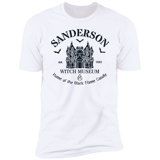 SANDERSON Witch Museum T Shirt - Black Design - ALL4THEGIFTOFIT