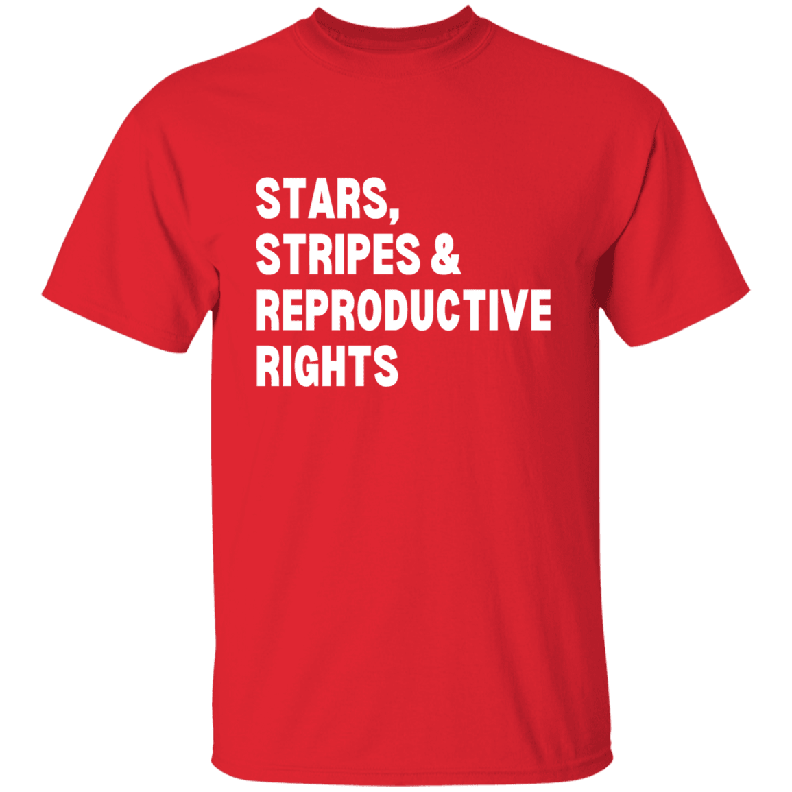 STARS, STRIPES & REPRODUCTIVE RIGHTS - White Writing - ALL4THEGIFTOFIT