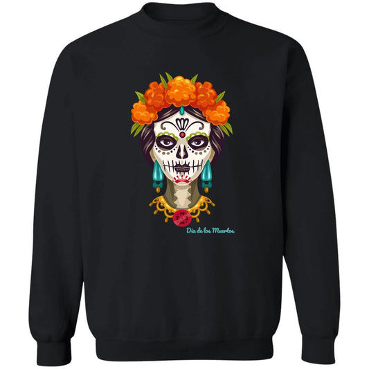 Dia de los Muertos - G180 Crewneck Pullover Sweatshirt - ALL4THEGIFTOFIT