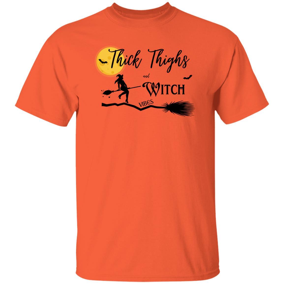 Thick Thighs & Witch Vibes - G500 5.3 oz. T-Shirt - ALL4THEGIFTOFIT