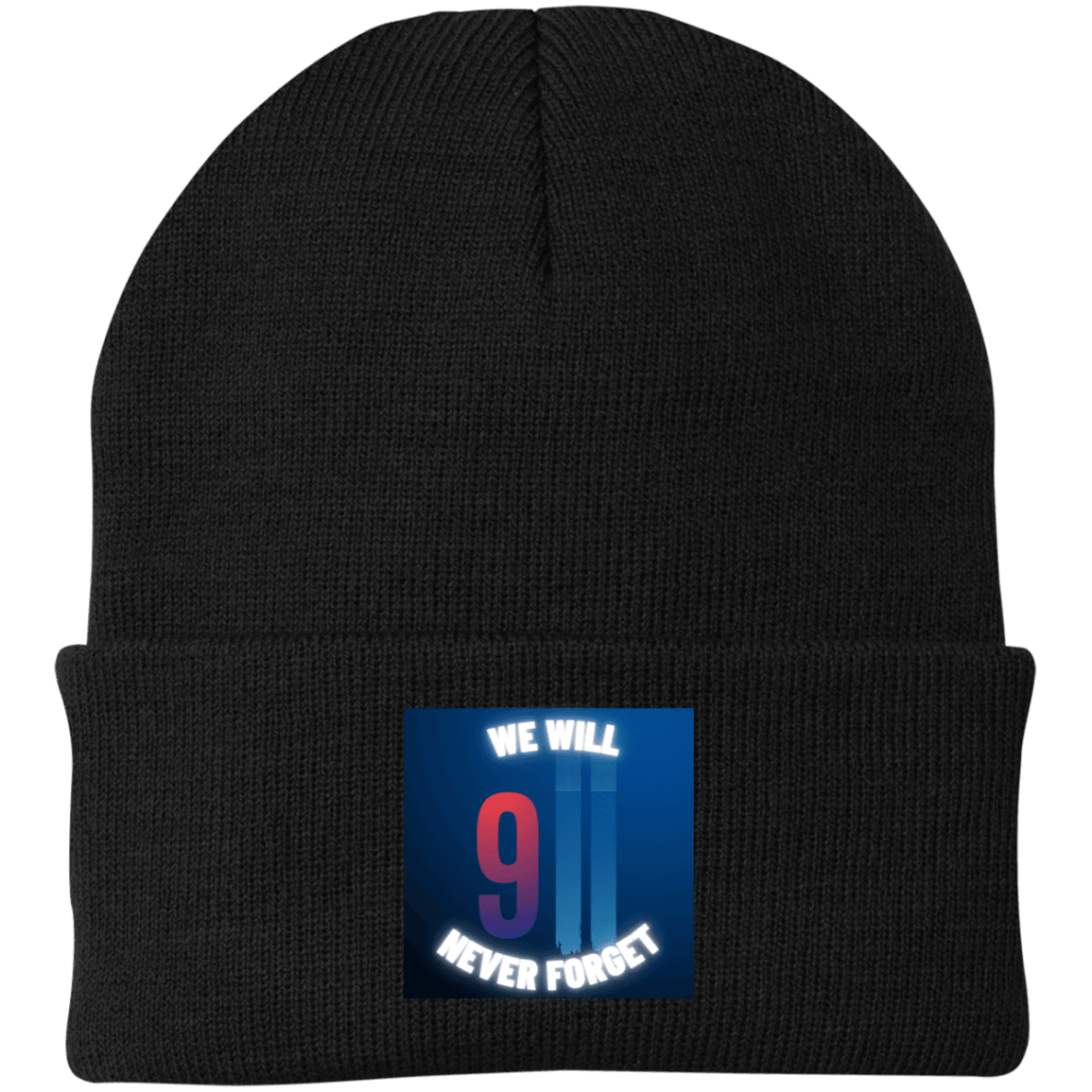 Never Forget (6) - CP90 Embroidered Knit Cap - ALL4THEGIFTOFIT