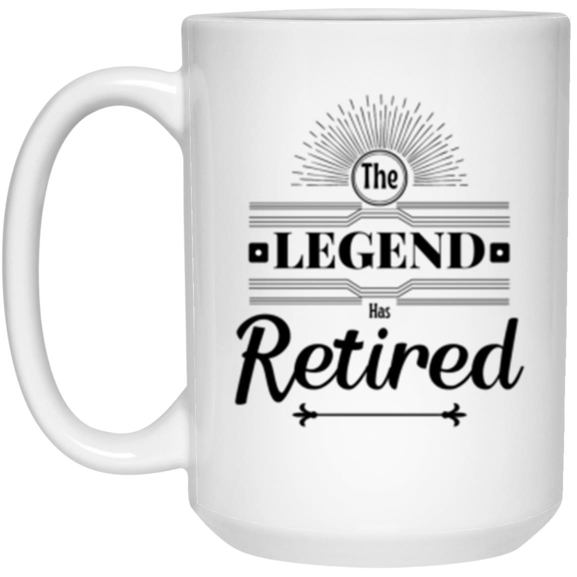 The Legend Has Retired EST. 2023 Mug - ALL4THEGIFTOFIT