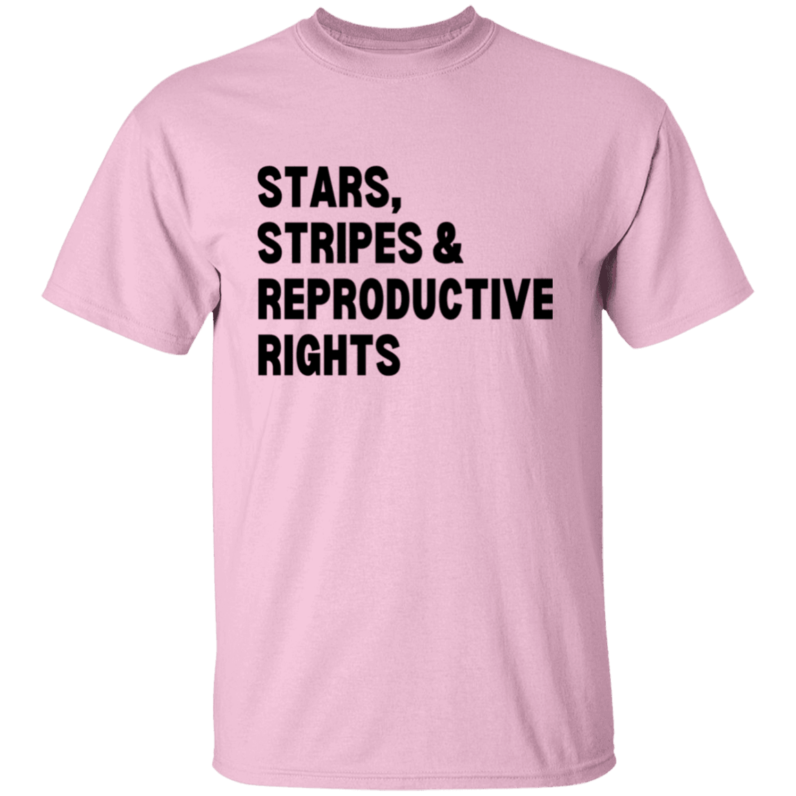 STARS, STRIPES & REPRODUCTIVE RIGHTS - Black Writing - ALL4THEGIFTOFIT