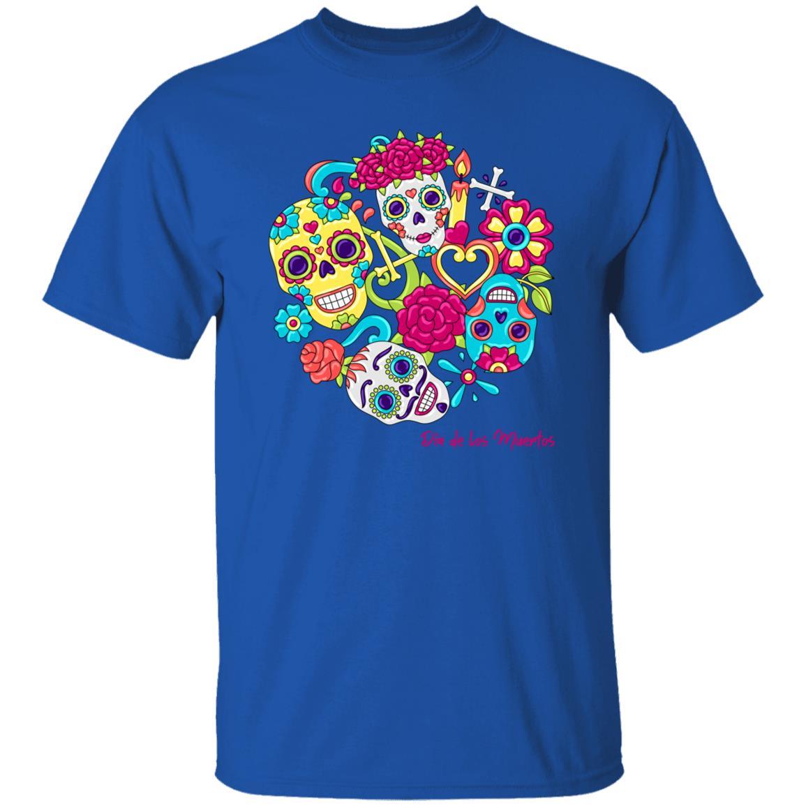 Dia de los Muertos - Halloween - G500 5.3 oz. T-Shirt - ALL4THEGIFTOFIT