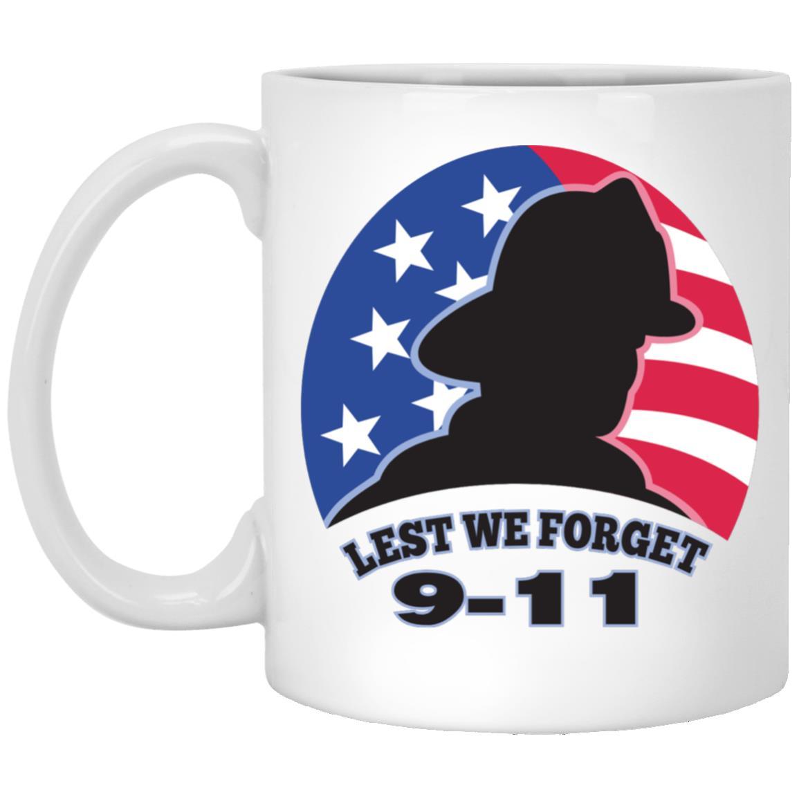 Never Forget (5) - 11 oz. White Mug - ALL4THEGIFTOFIT