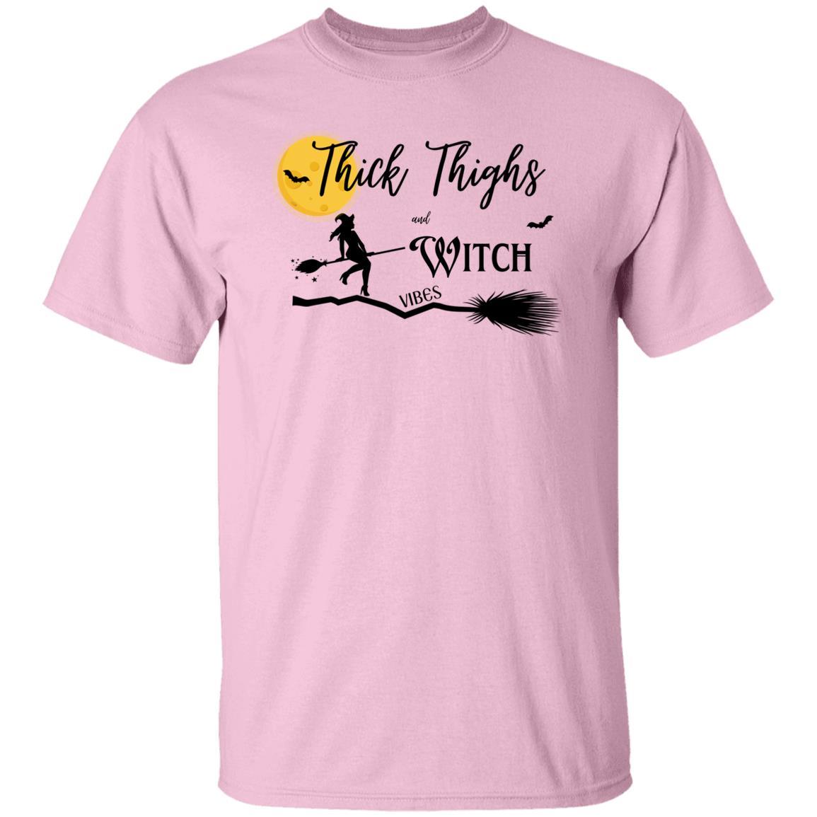 Thick Thighs & Witch Vibes - G500 5.3 oz. T-Shirt - ALL4THEGIFTOFIT