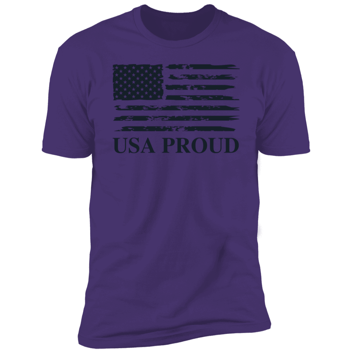 USA PROUD T-Shirt (Black Design) - ALL4THEGIFTOFIT