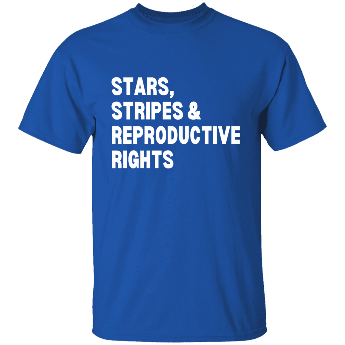 STARS, STRIPES & REPRODUCTIVE RIGHTS - White Writing - ALL4THEGIFTOFIT