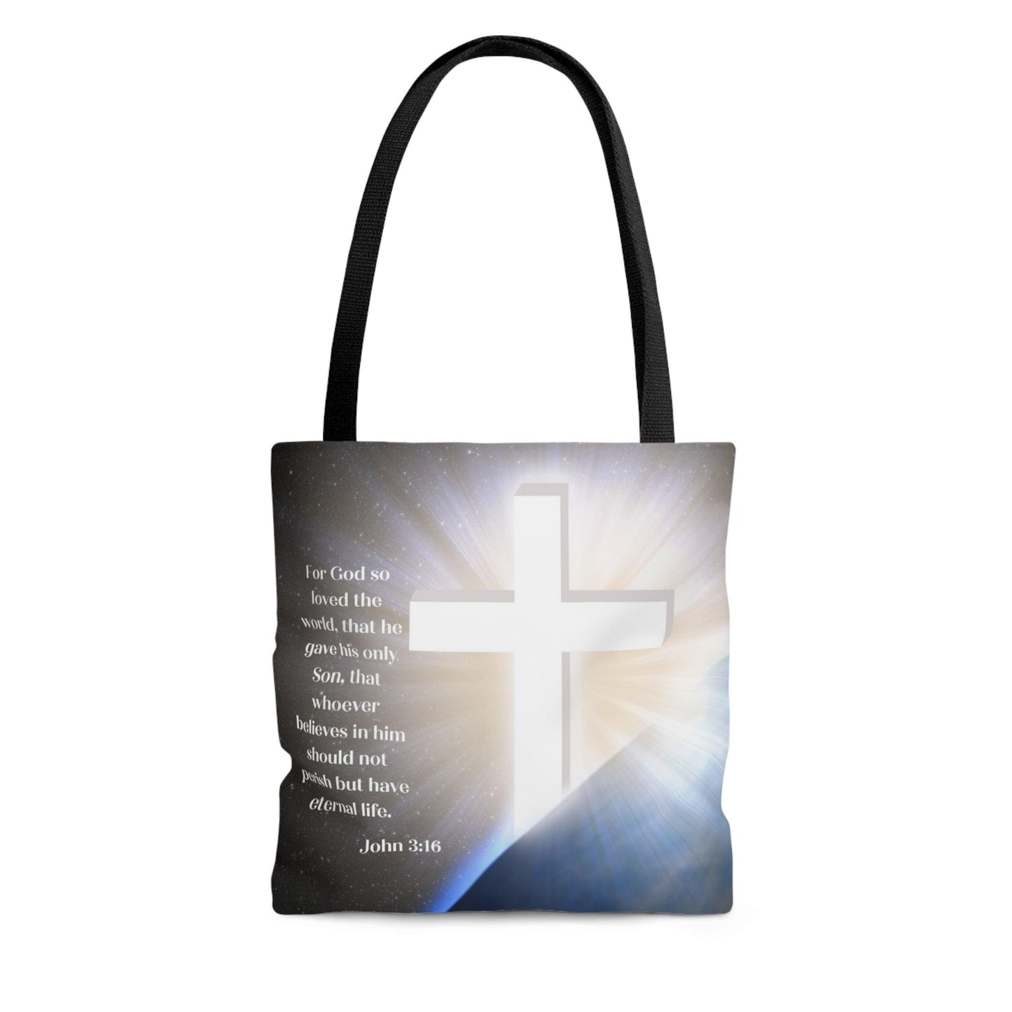 For God So Loved... Tote Bag (AOP) - ALL4THEGIFTOFIT