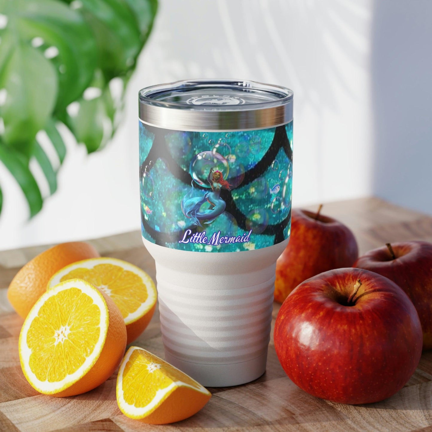 Little Mermaid Ringneck Tumbler, 30oz - ALL4THEGIFTOFIT