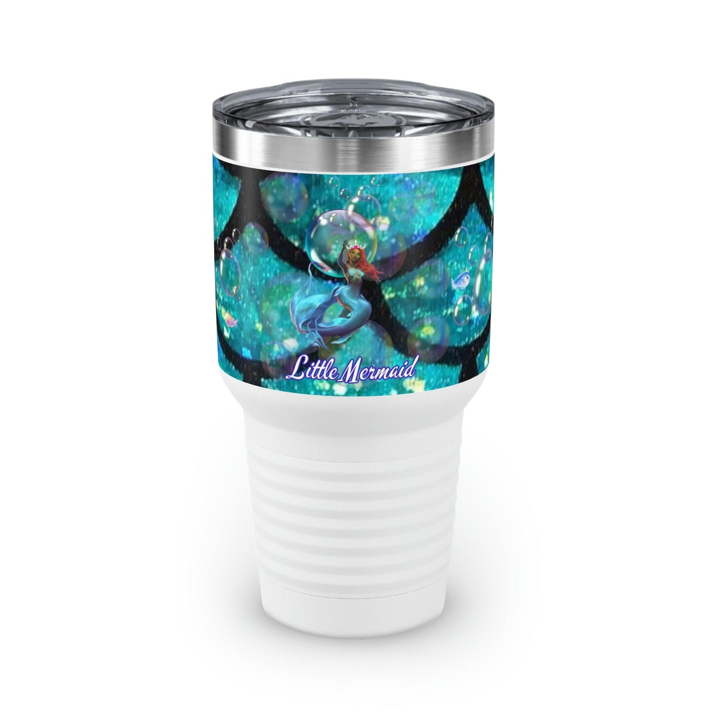 Little Mermaid Ringneck Tumbler, 30oz - ALL4THEGIFTOFIT