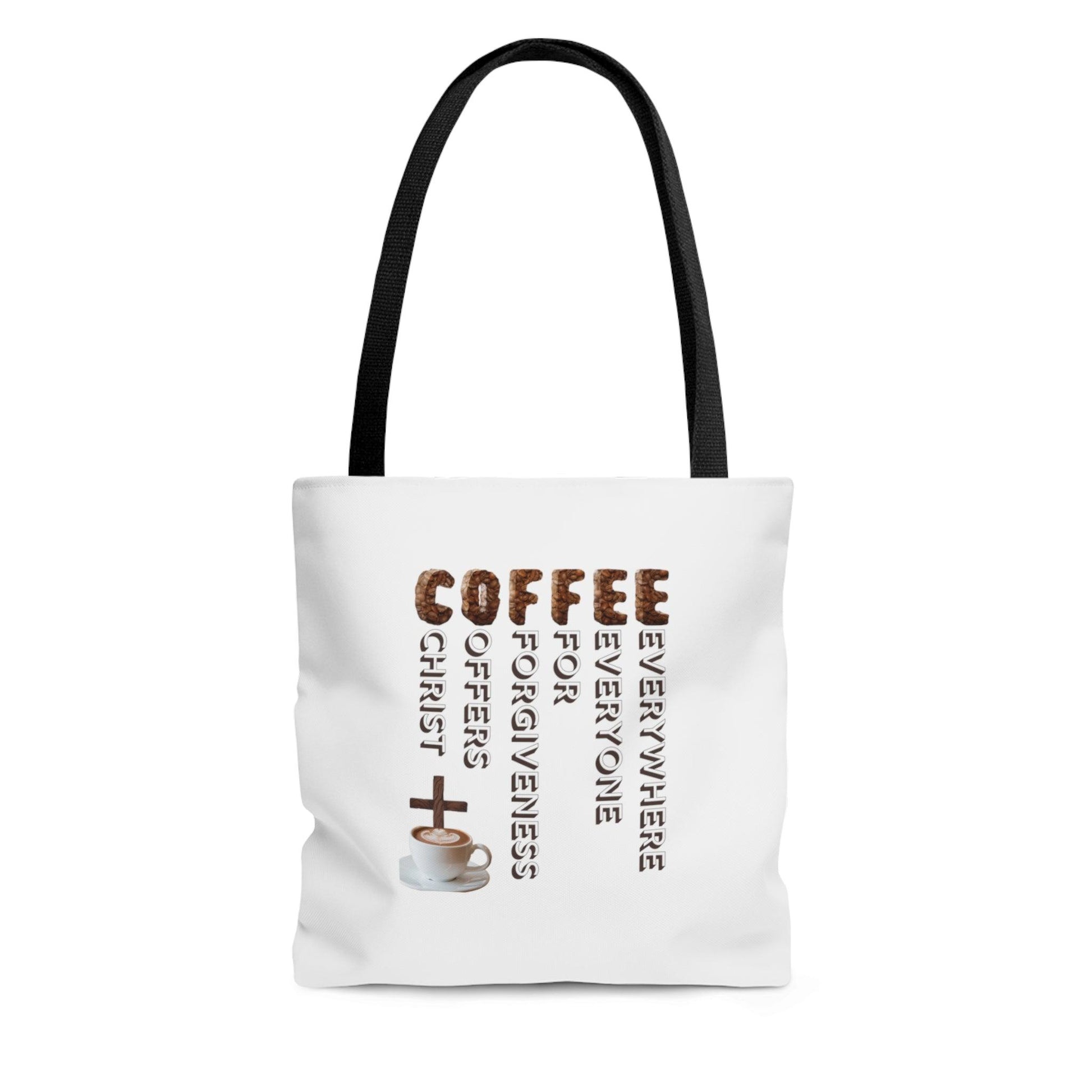 C.O.F.F.E.E. Tote Bag (AOP) - ALL4THEGIFTOFIT