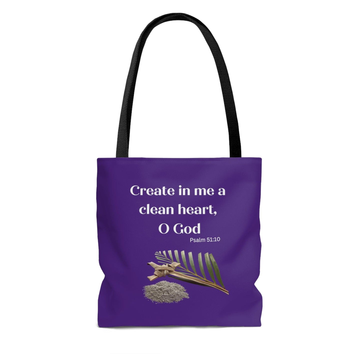 Create in Me.. Purple Tote Bag (AOP) - ALL4THEGIFTOFIT