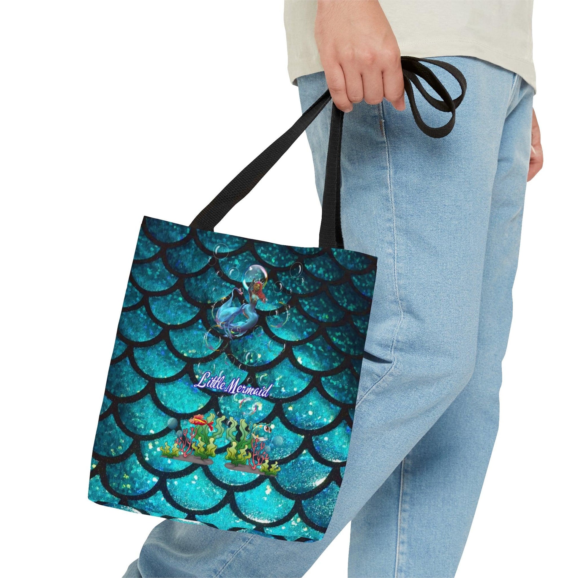 Little Mermaid Tote Bag (AOP) - ALL4THEGIFTOFIT